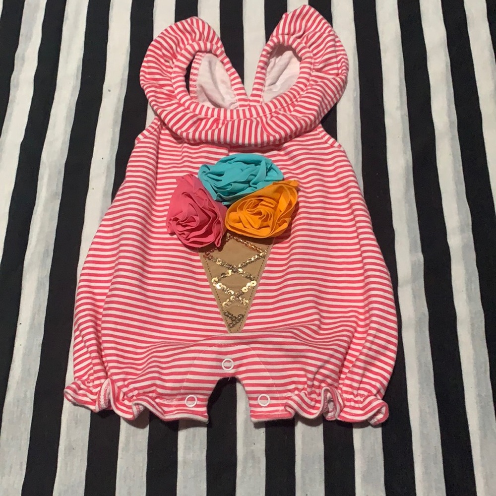 Mud pie ice cream romper